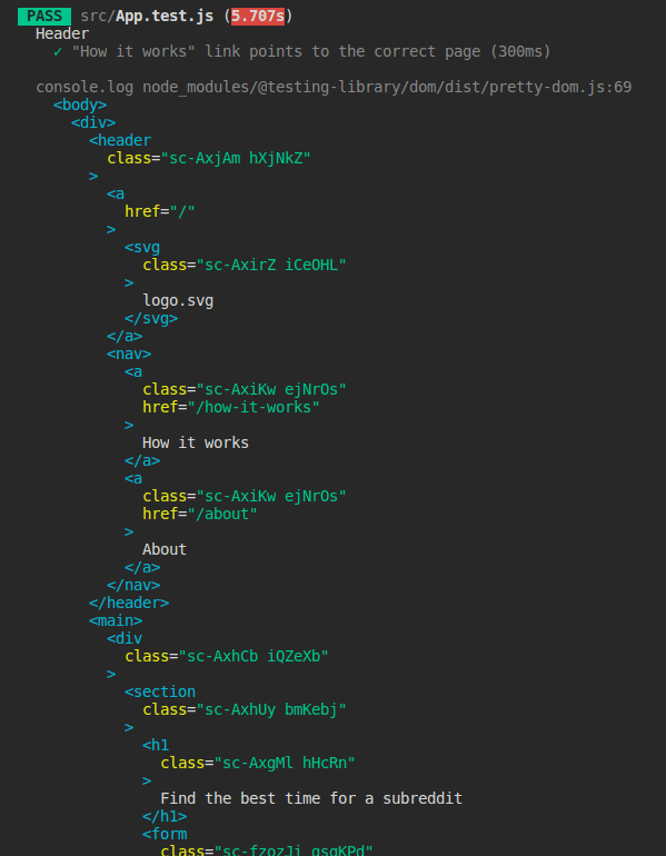 debug